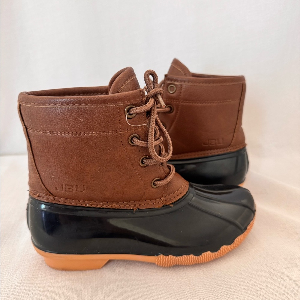 JBU Kids Brown and Black Boots